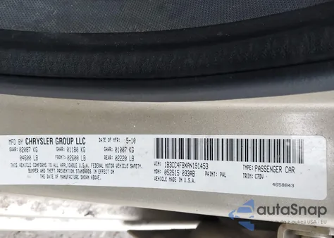 2010 Dodge Avenger Sxt from USA, damaged, VIN 1B3CC4FBXAN191453